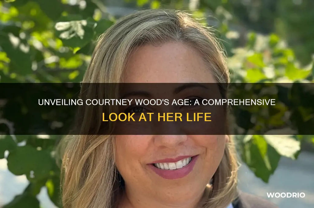 how old is courtney wood