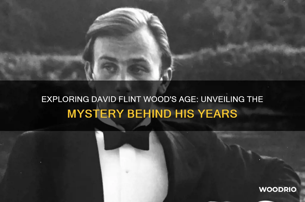 how old is david flint wood