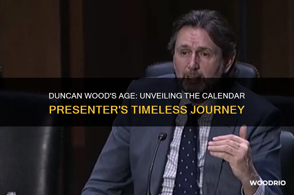 how old is duncan wood calendar presenter