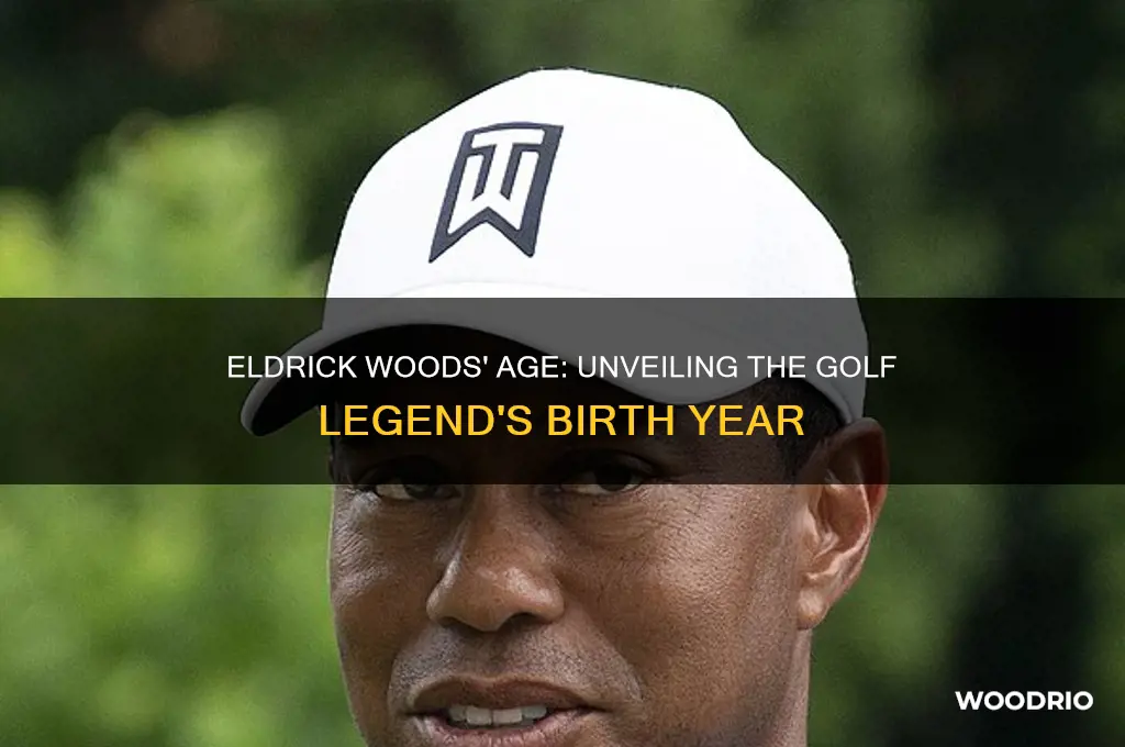 how old is eldrick woods
