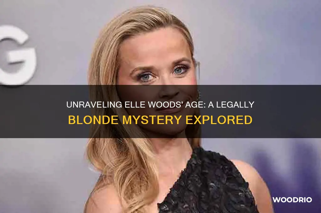 how old is elle woods supposed to be