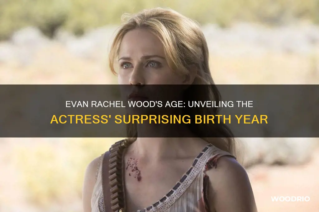 how old is evan rachel wood