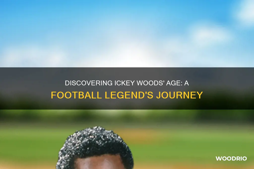 how old is football player ickey woods