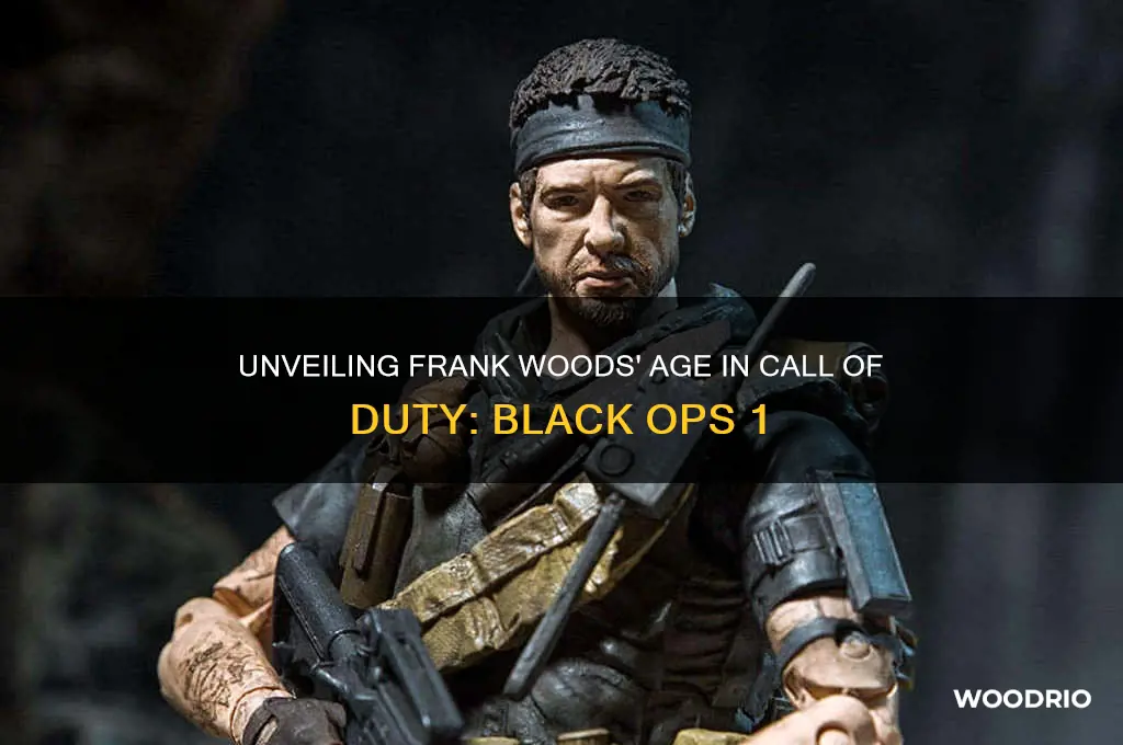 how old is frank woods black ops 1