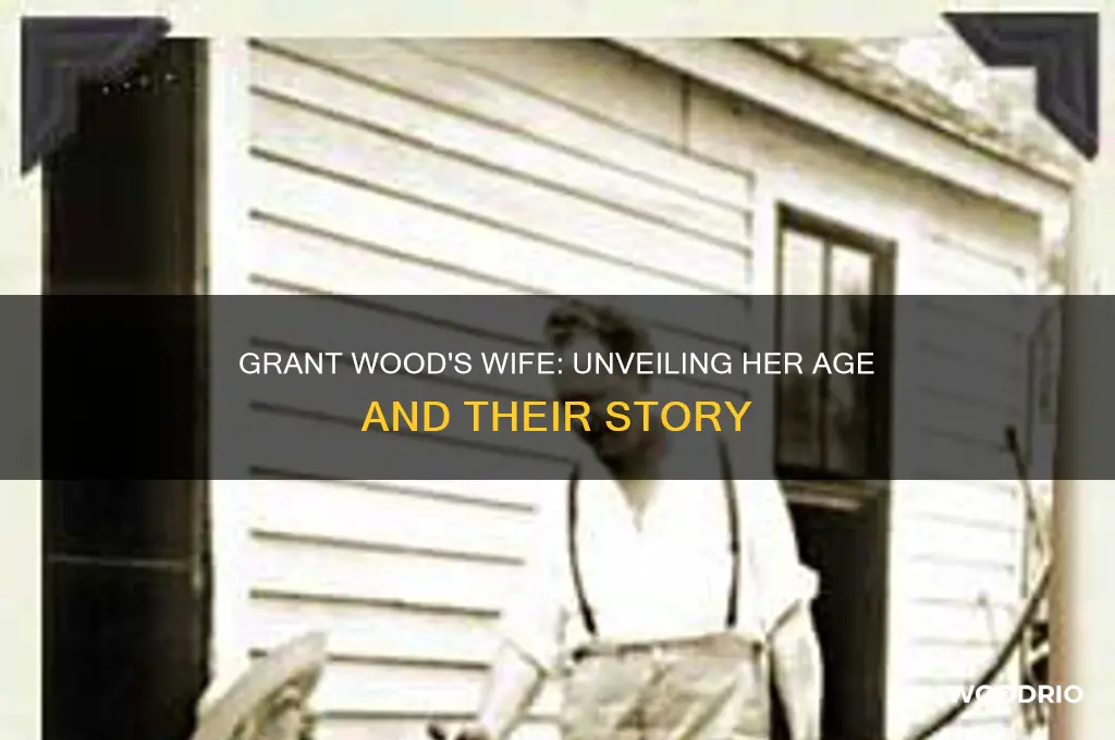 how old is grant woods wife