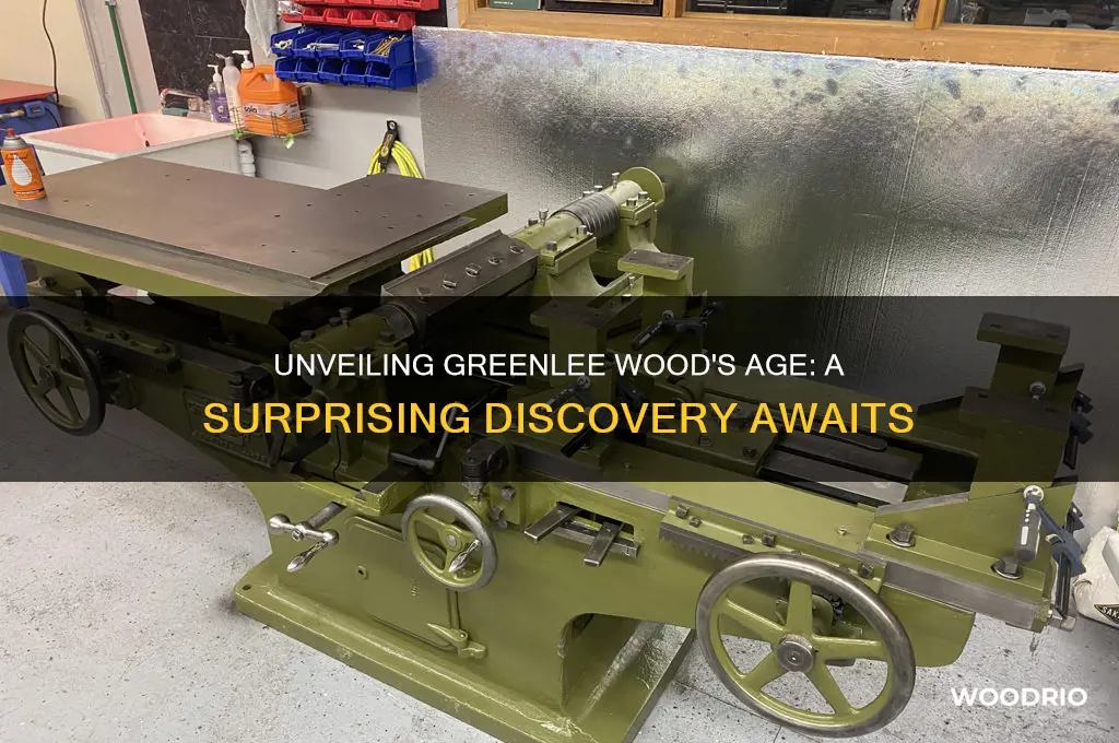 how old is greenlee wood