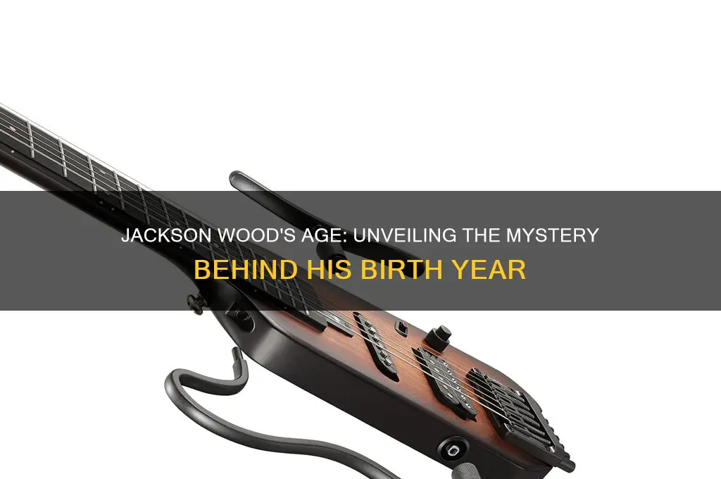 how old is jackson wood