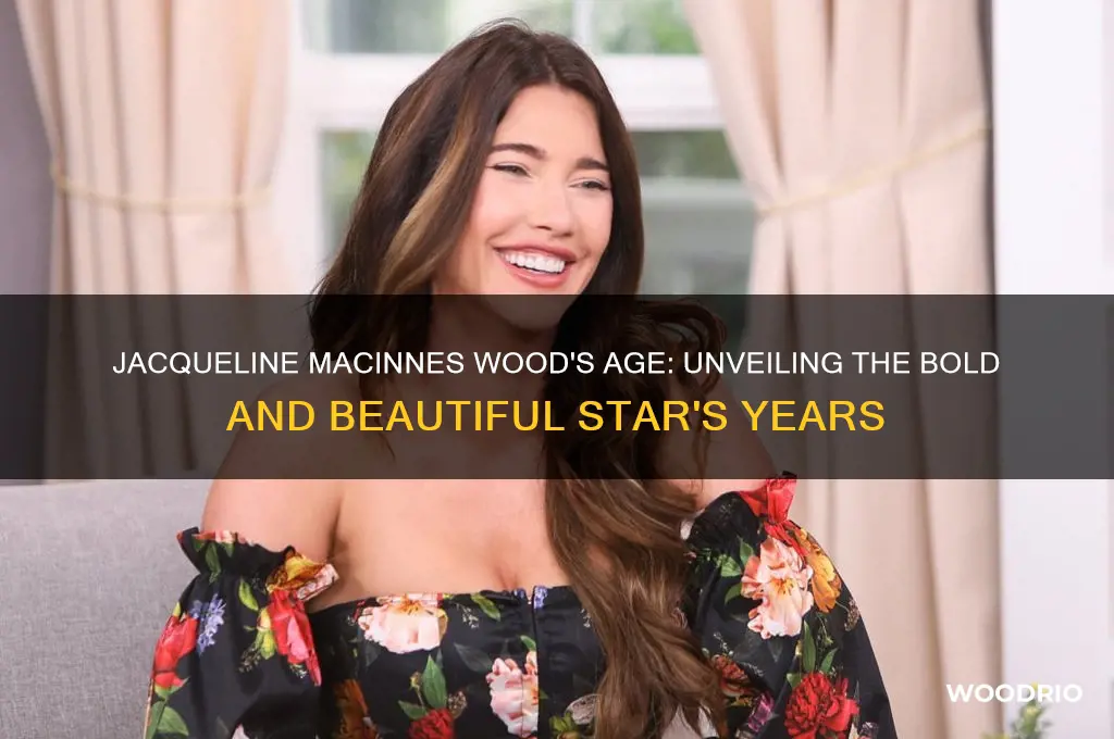 how old is jacqueline macinnes wood