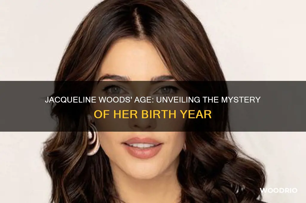how old is jacqueline woods