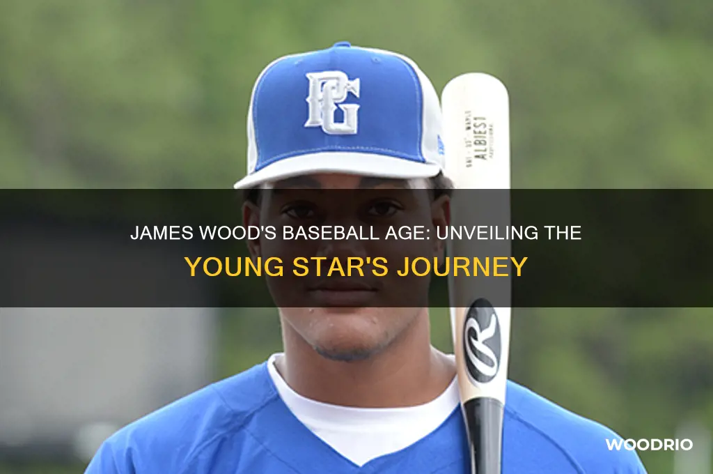 how old is james wood baseball