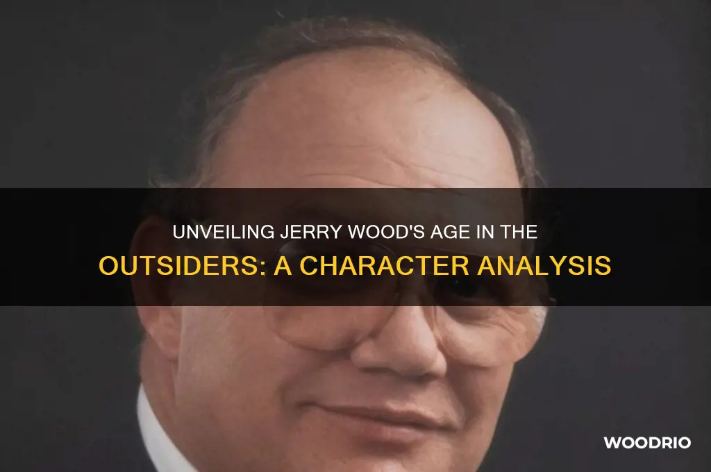 how old is jerry wood from the outsiders