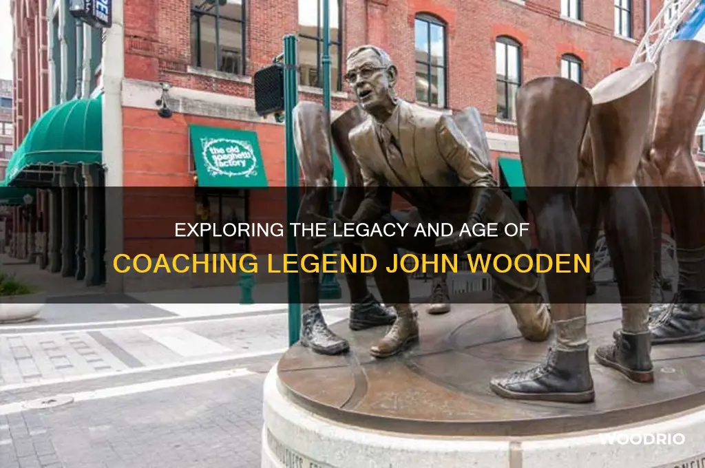 how old is john wooden