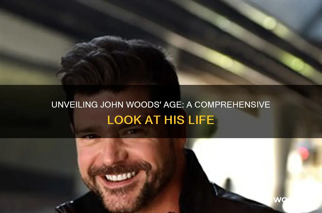 how old is john woods