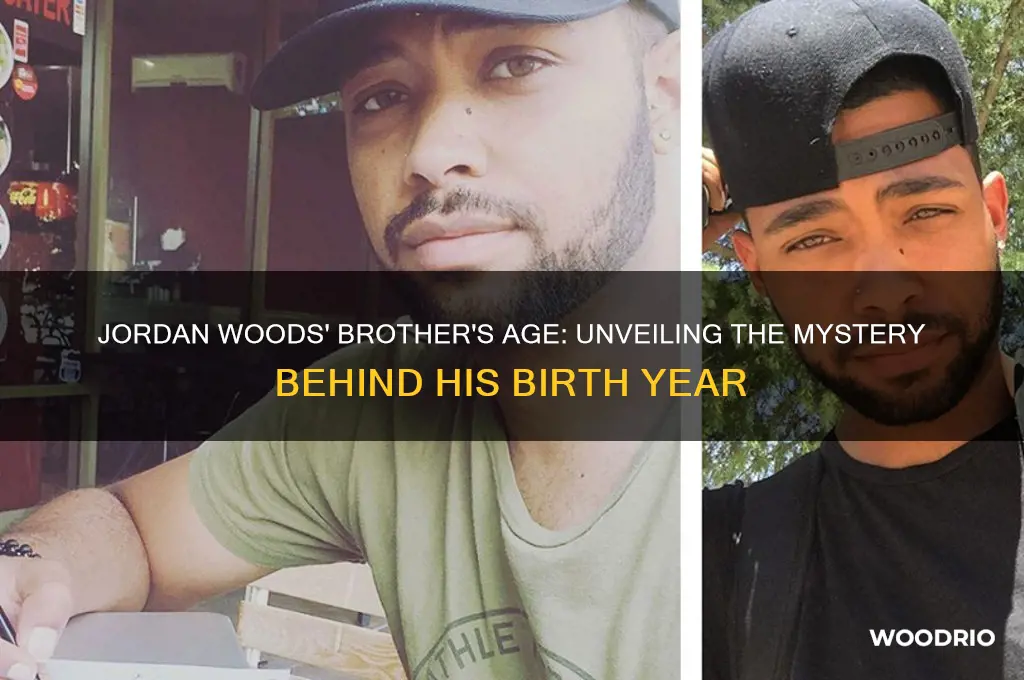 how old is jordan woods brother