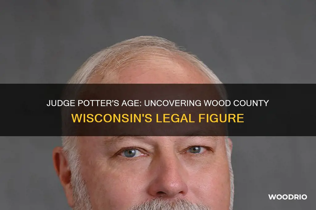 how old is judge potter from wood county wisconsin