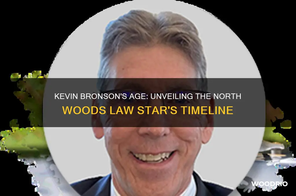how old is kevin bronson from north woods law