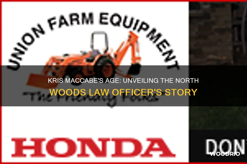 how old is kris maccabe north woods law