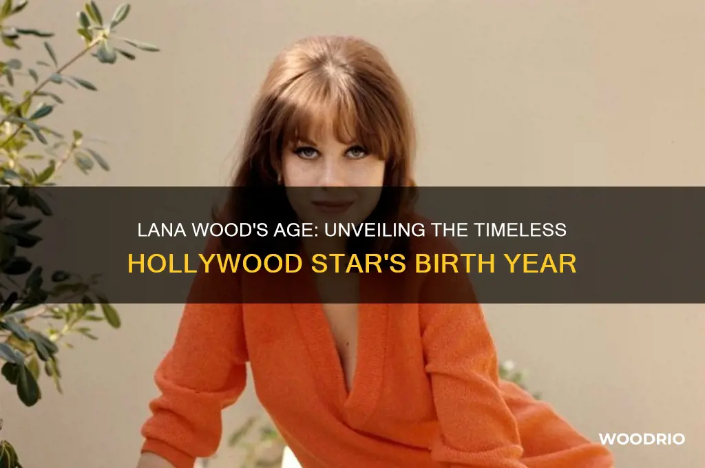how old is lana wood