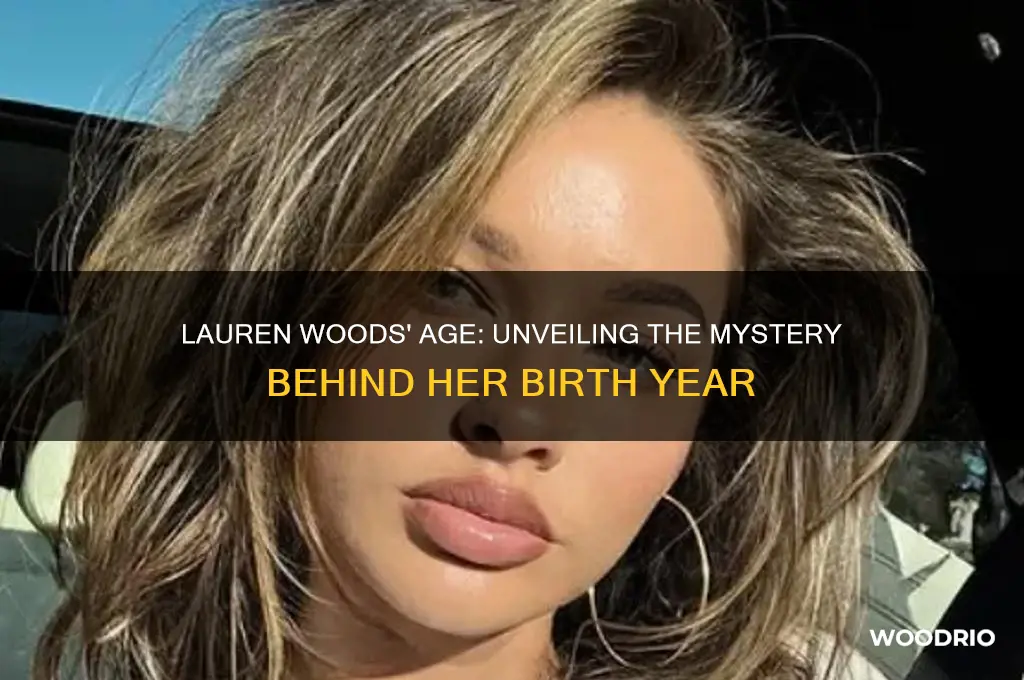 how old is lauren woods