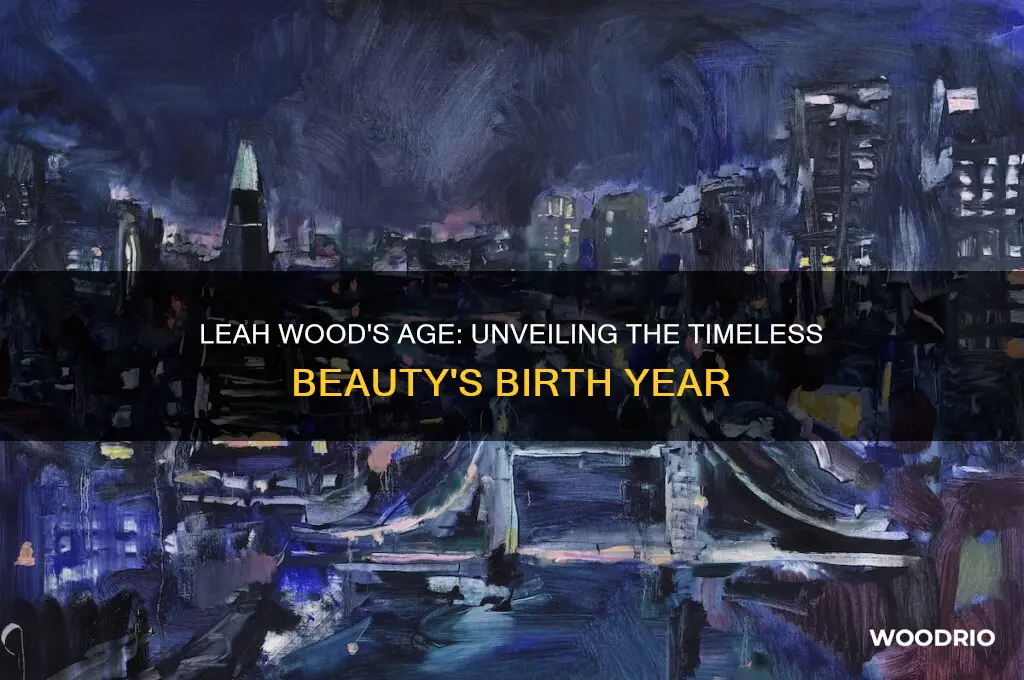 how old is leah wood