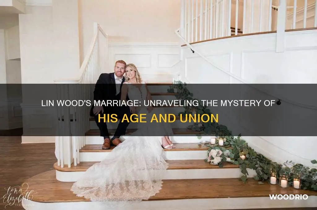 how old is lin wood married