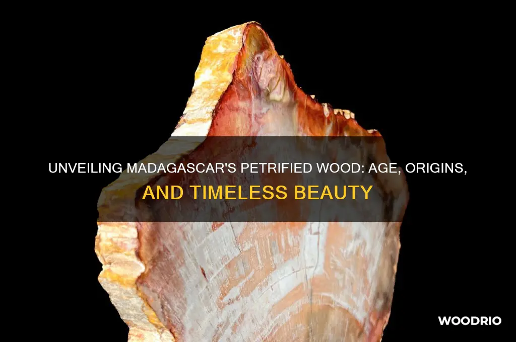 how old is madagascar petrified wood
