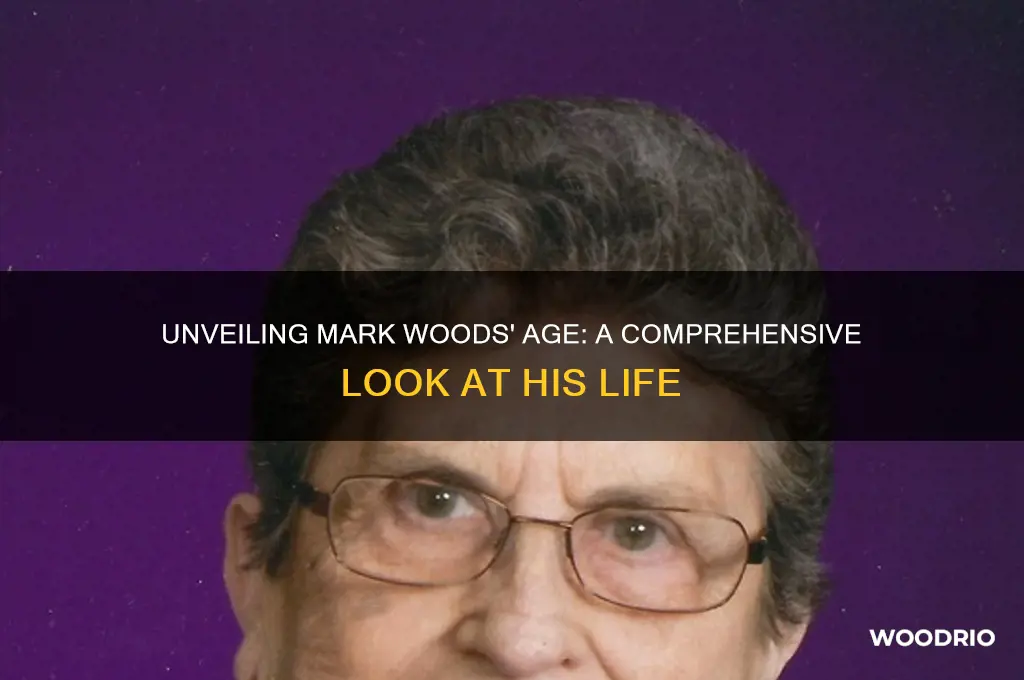 how old is mark woods