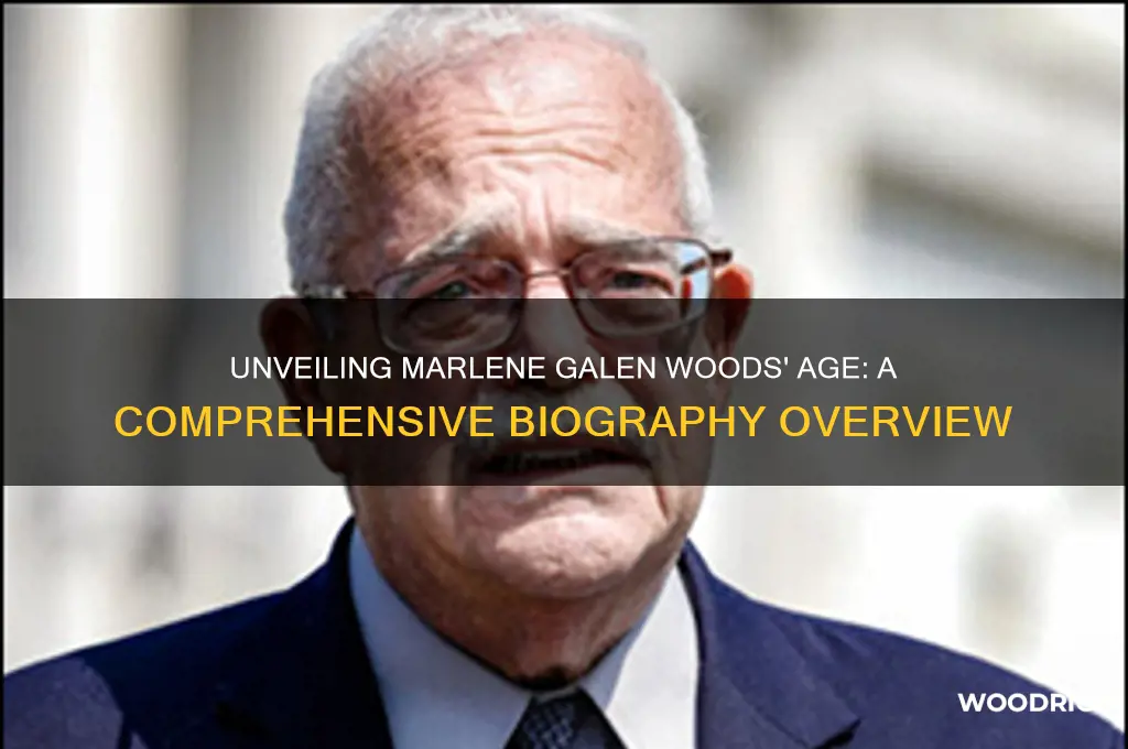 how old is marlene galen woods