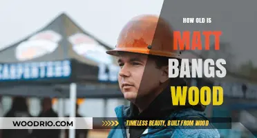 Matt Bangs Wood's Age: Unveiling the Mystery Behind the Legend