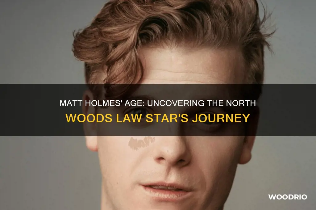 how old is matt holmes north woods law