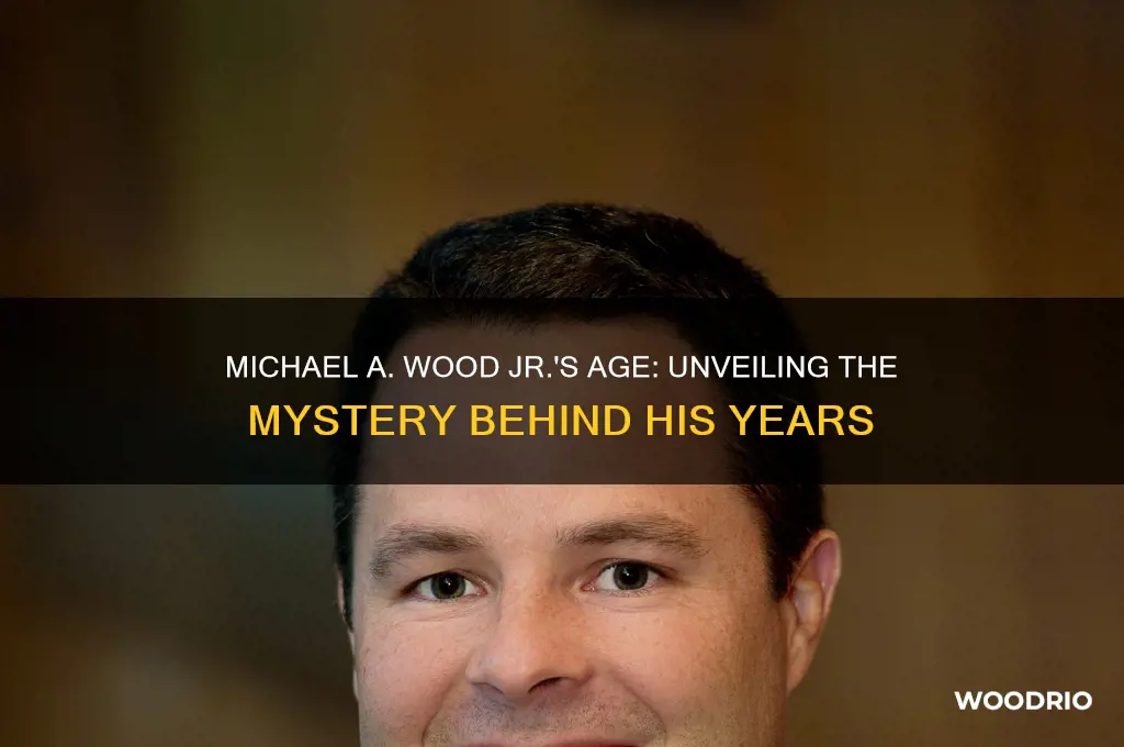 how old is michael a wood jr