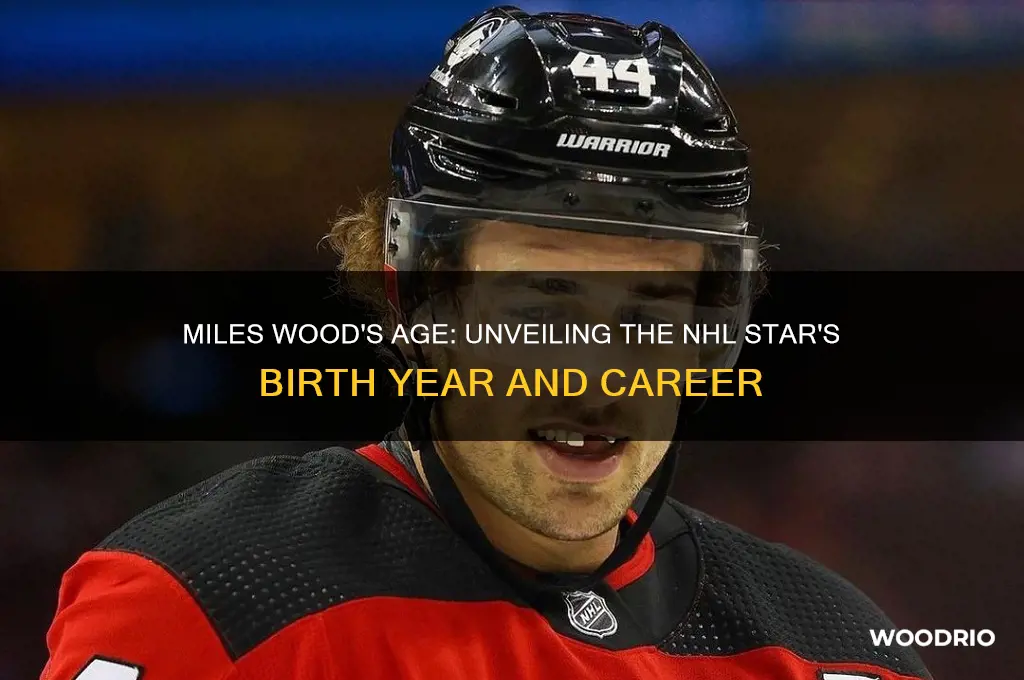 how old is miles wood