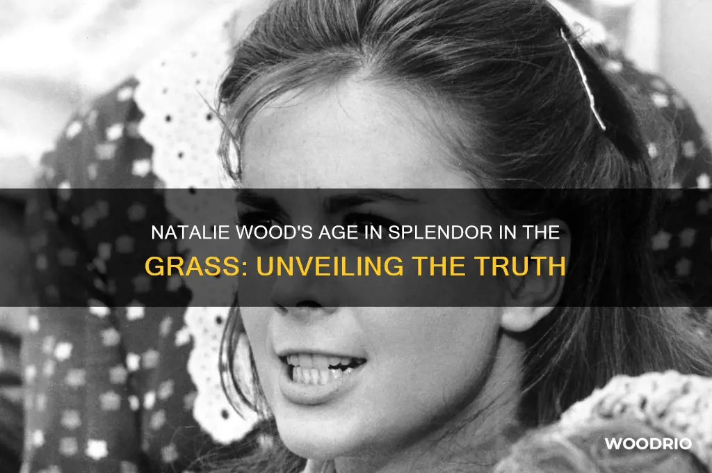 how old is natalie wood in splendor in the grass