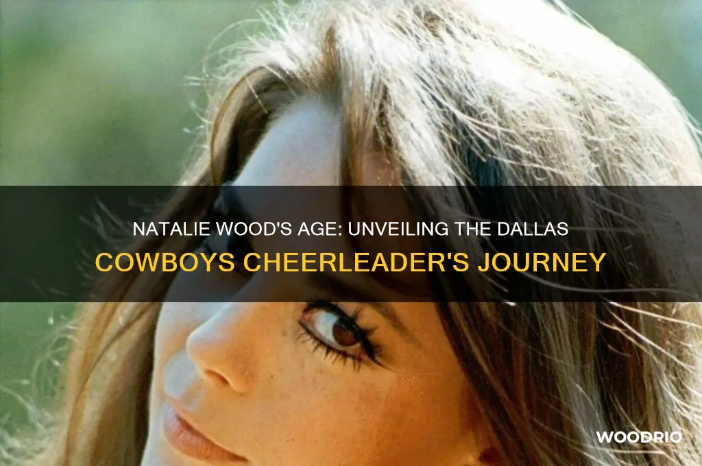 how old is natalie woods from the dallas cowboys cheerleaders