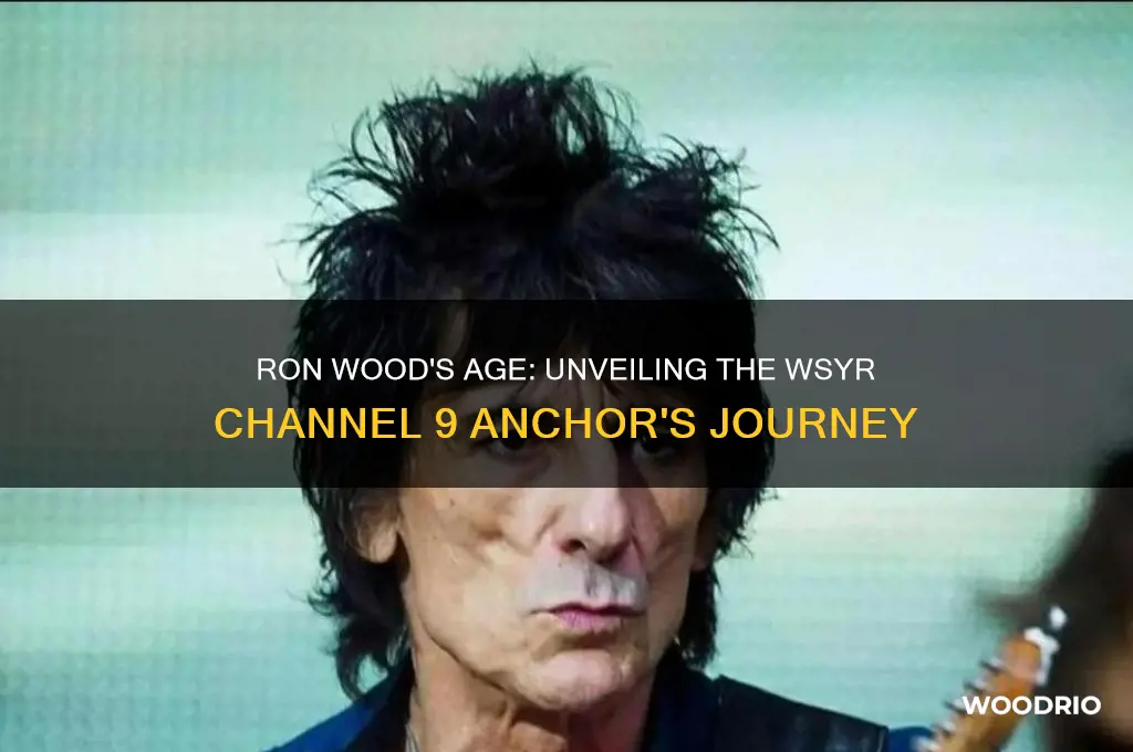 how old is ron wood on wsyr channel 9