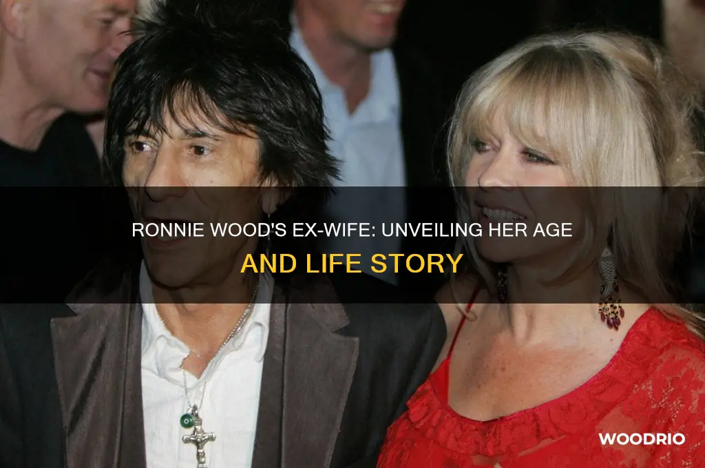 how old is ronnie woods ex wife