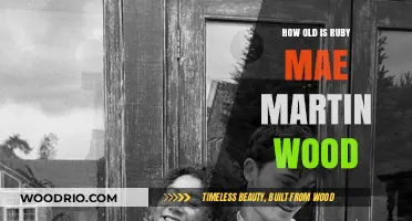 Ruby Mae Martin Wood's Age: Unveiling the Mystery of Her Birth Year