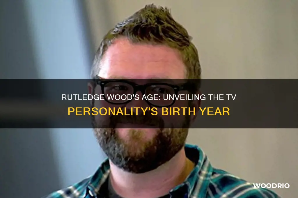 how old is rutledge wood