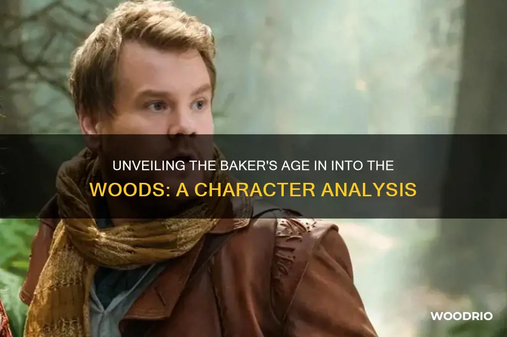 how old is the baker in into the woods