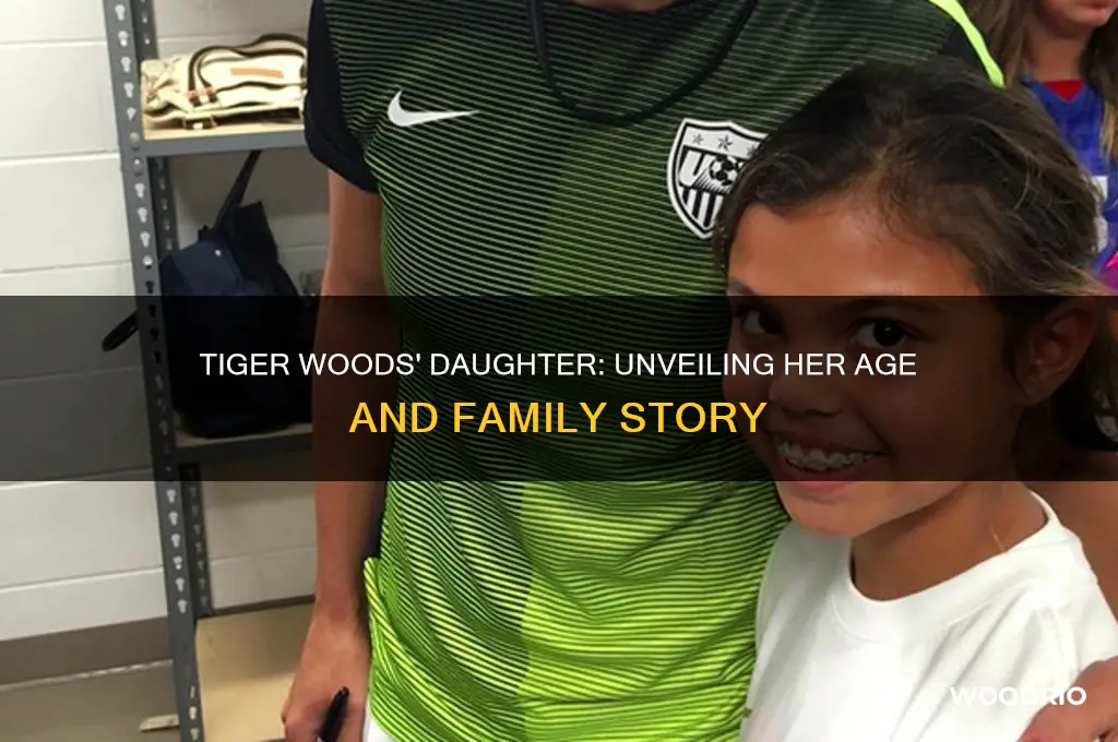 how old is tiget woods daufhter