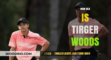 Tiger Woods' Age: Unveiling the Golf Legend's Birth Year and Timeline
