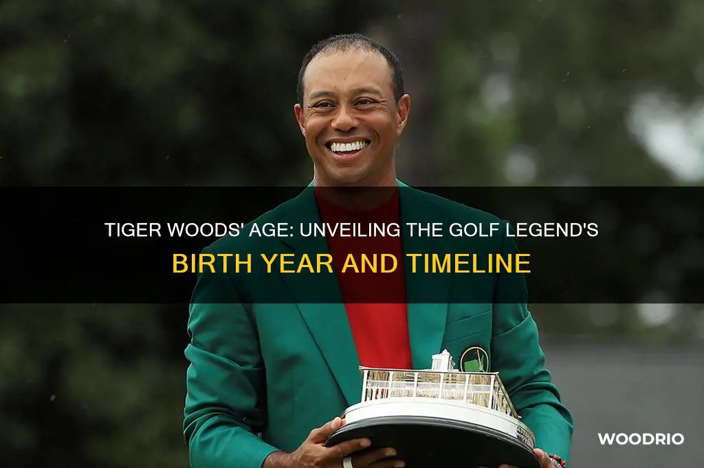 how old is tirger woods