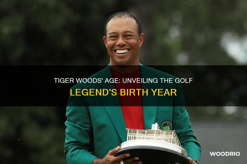how old is tuger woods