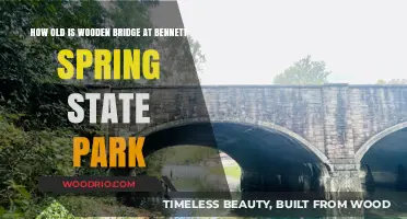 Exploring the Age of Bennett Spring State Park's Historic Wooden Bridge