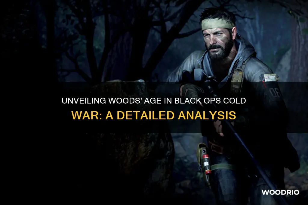 how old is woods in black ops cold war