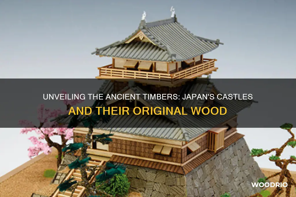 how old original wood for japanese castle