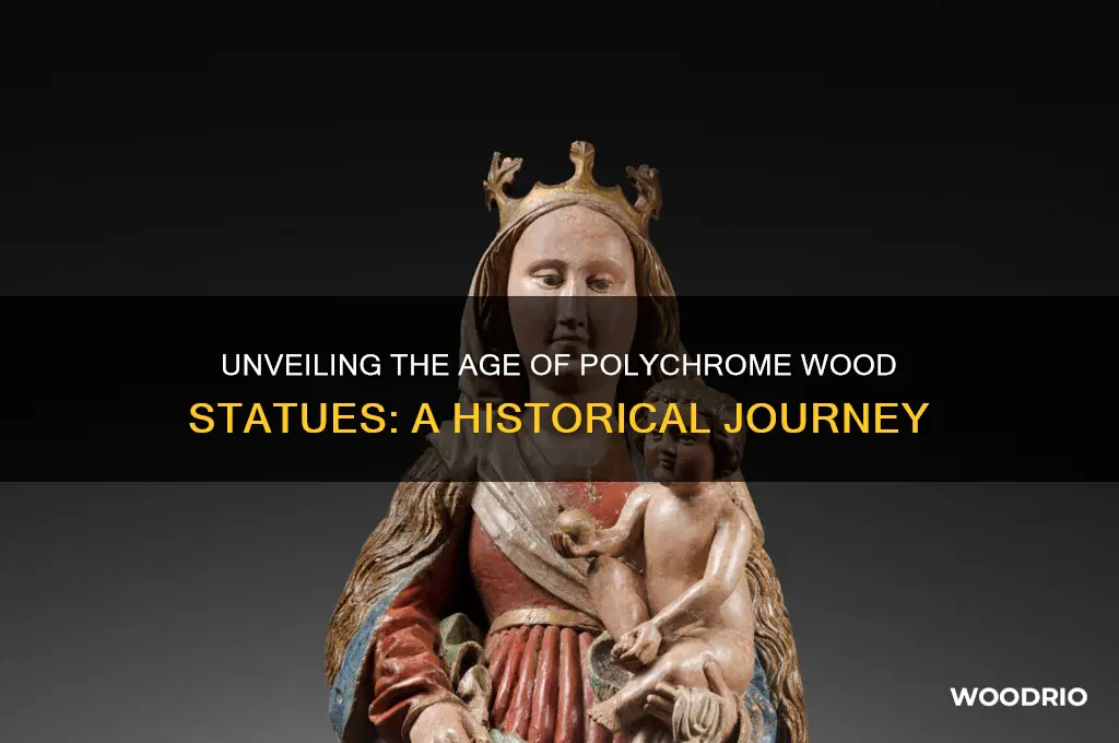 how old polychrome wood statue