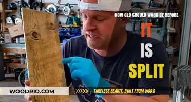 Optimal Wood Aging: When to Split for Best Results and Efficiency