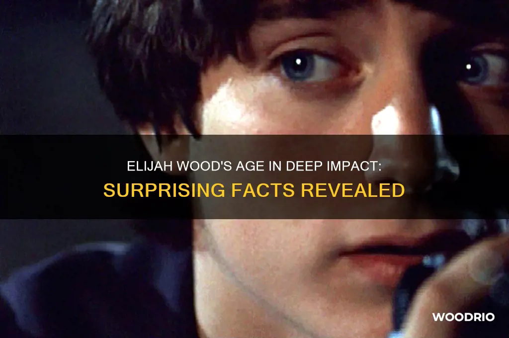 how old was elijah wood in deep impact