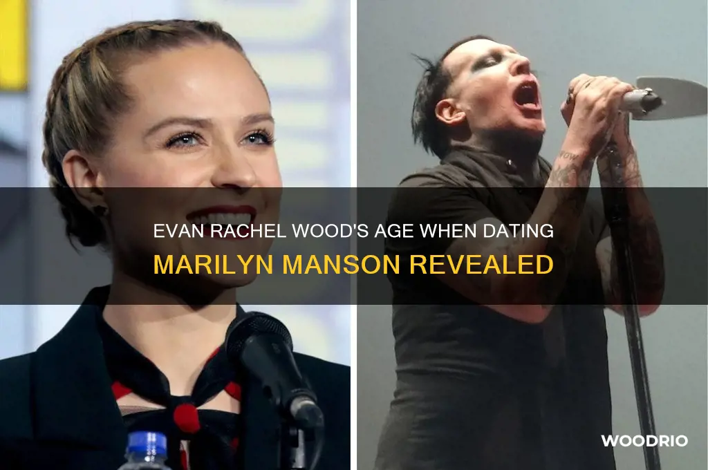 how old was evan rachel wood manson